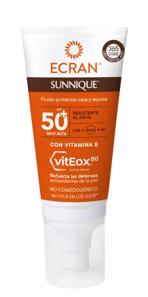 480347 Ecran Sunnique Cara y Escote 50ml Front