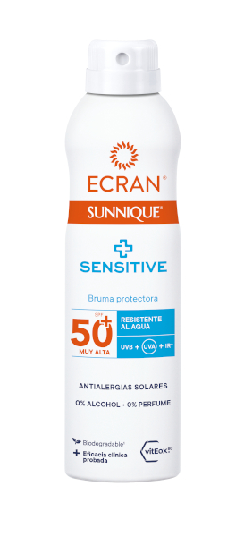 Ecran Sunnique Sensitive SPF50+ 250ml