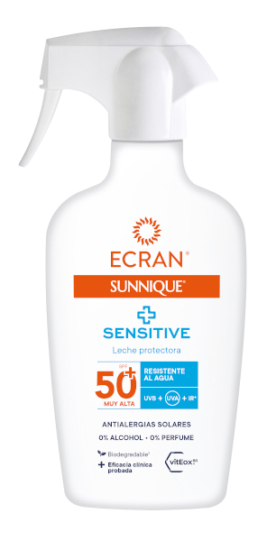 Ecran Sunnique Sensitive SPF50+ 300ml