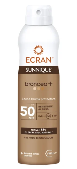 480312-Ecran-Sunnique-Leche-Broncea-SPF50-250ml-F 480312-Ecran-Sunnique-Leche-Broncea-SPF50-250ml-F